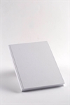 Salgsbog - Salgsbøger A4 hvid lærred model Boston
